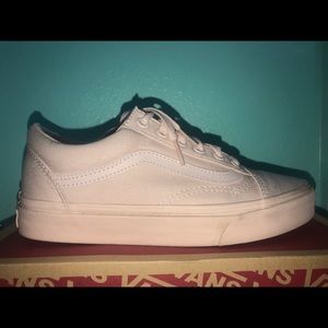 BLUSH MONO CANVAS OLD SKOOL VANS